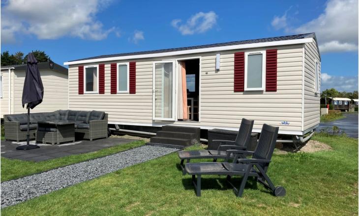 Een chalet op Vakantiepark in de Bongerd in Oostkapelle