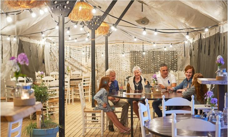 Familiediner op Vakantiepark de Oase in Renesse